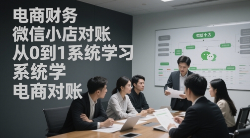电商财务微信小店对账，从0到1系统学习电商对账 &#8211; 左键博客