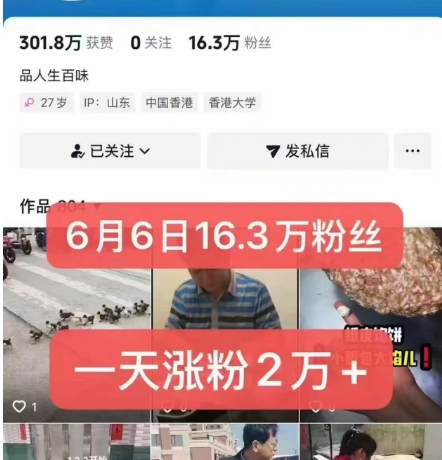 外面卖5000最新抖音搬运涨粉技术，新玩法，一分钟一条，一天涨粉2W，苹果安卓都可用 &#8211; 左键博客