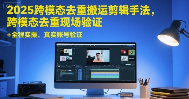 2025跨模态去重搬运剪辑手法，跨模态去重现场验证 +全程实操，真实账号验证 &#8211; 左键博客